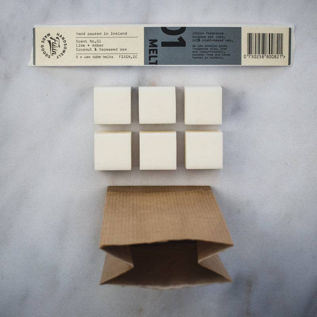 FAIN Wax Melts 01 | Fresh Lime + Amber