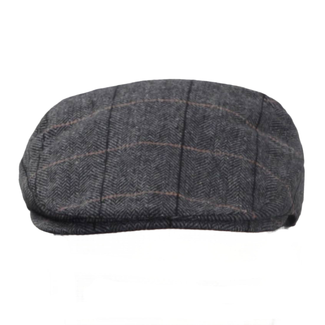 Boru Tweed Traditional Tweed Cap Grey