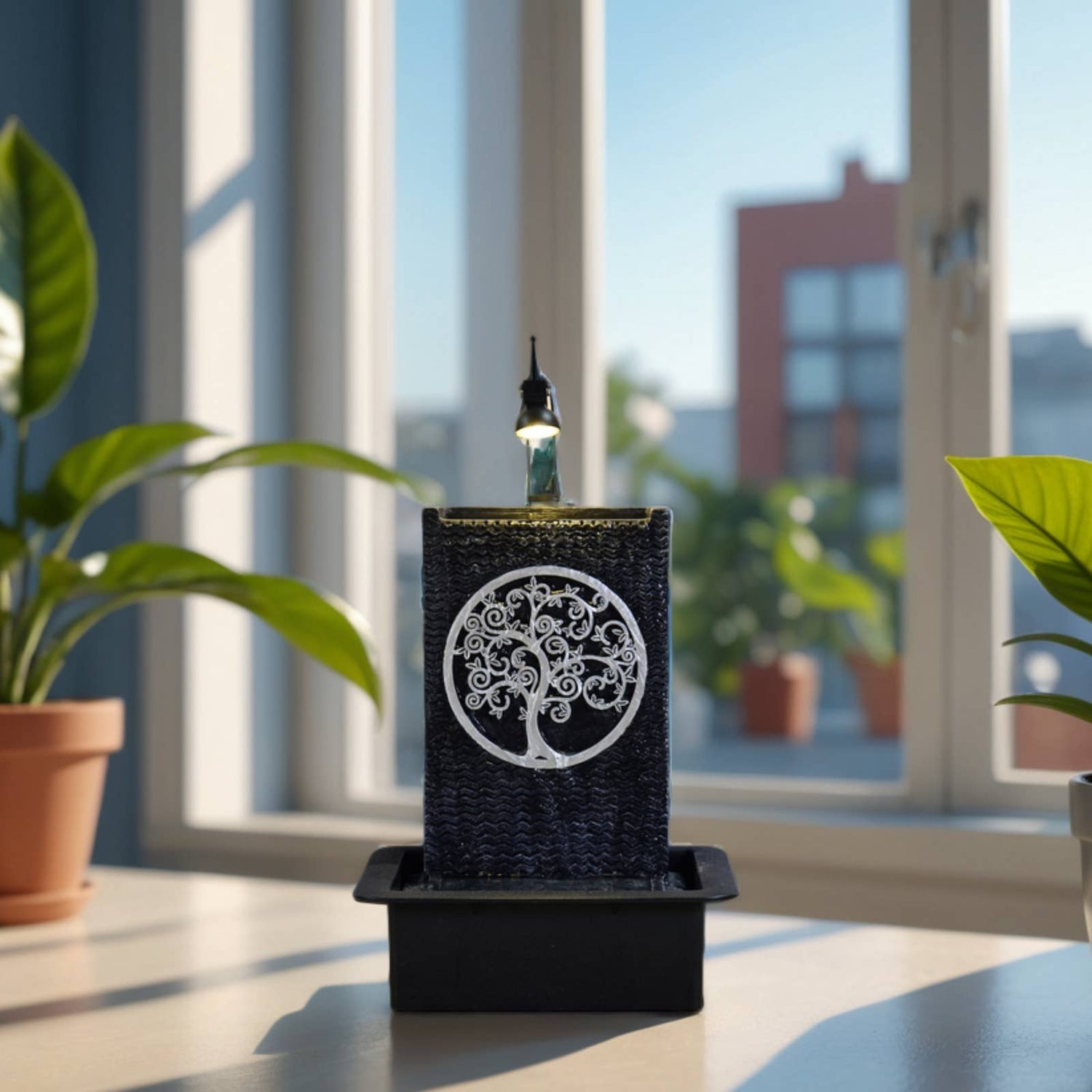 Zen Aroma Tree of Life Indoor Fountain
