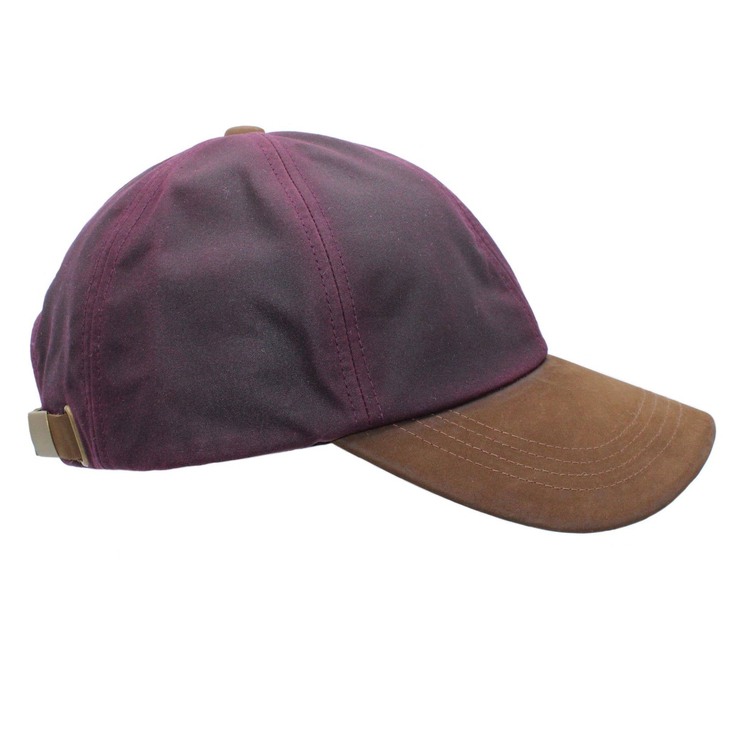 Heather Hats Hamilton Wax/Leather Baseball Cap