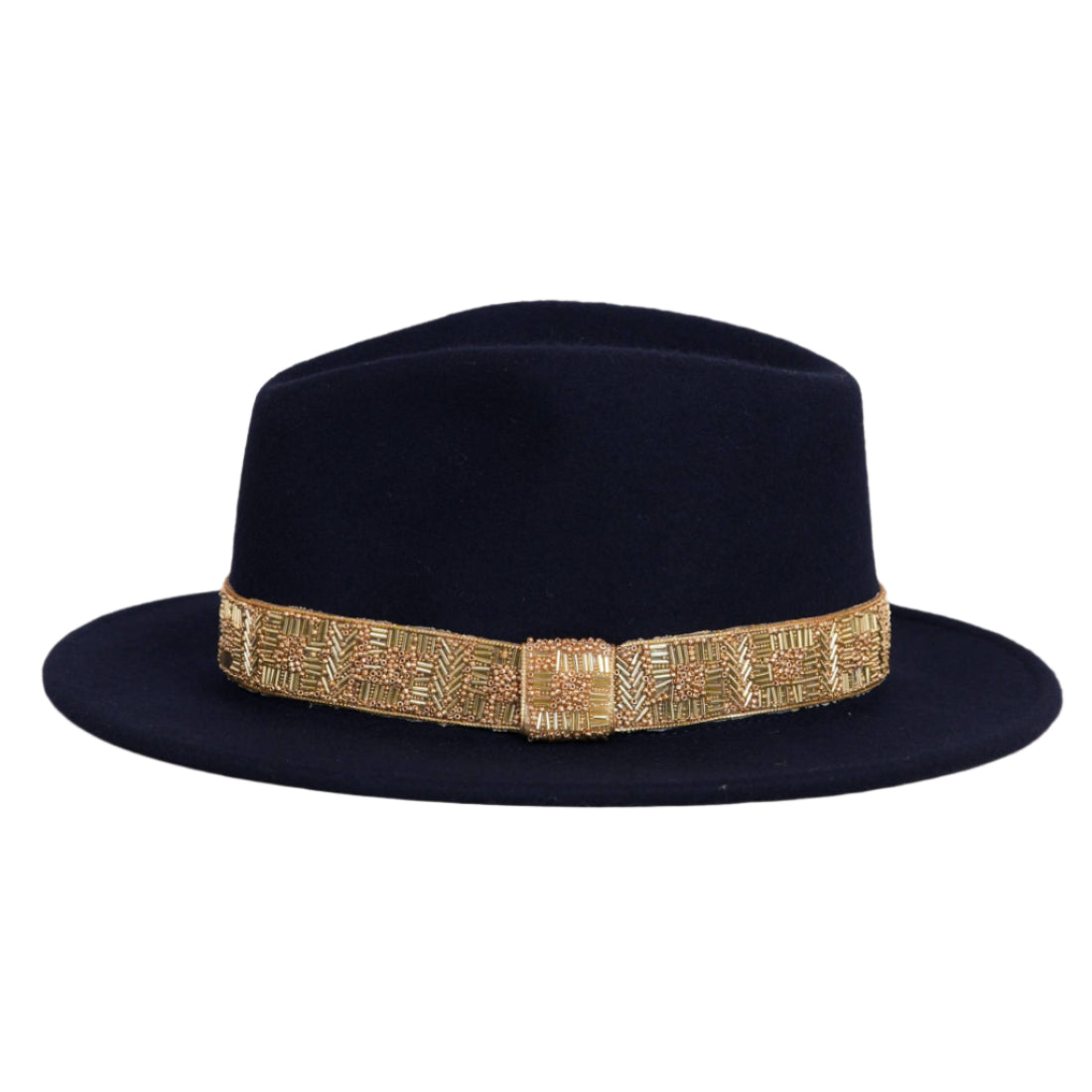 Maradji Jim Felt Hat Mottled Trim