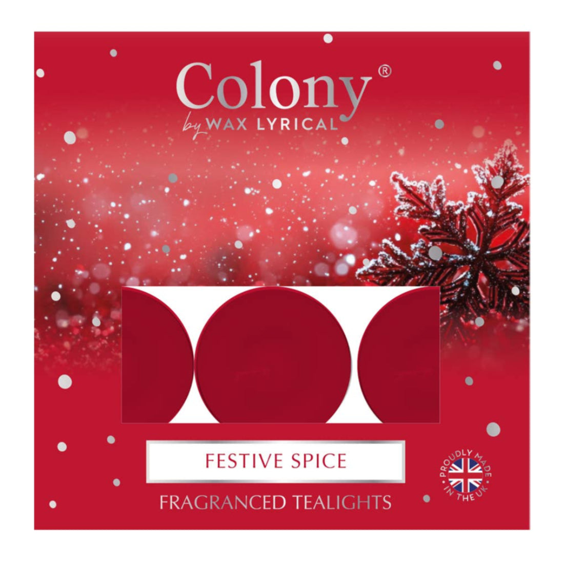 Colony Pk/9 Tealights Festive Spice