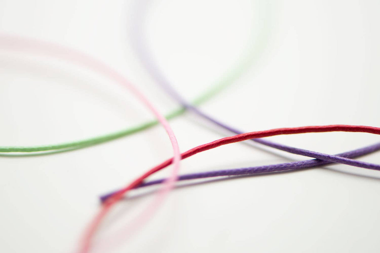 Talisman Silver Horseshoe Cord Bracelet