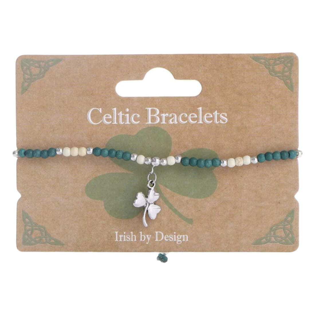 Celtic Ore Wooden Bead Bracelet