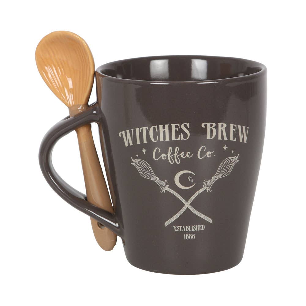 SD Witches Brew Mug and Spoon Set