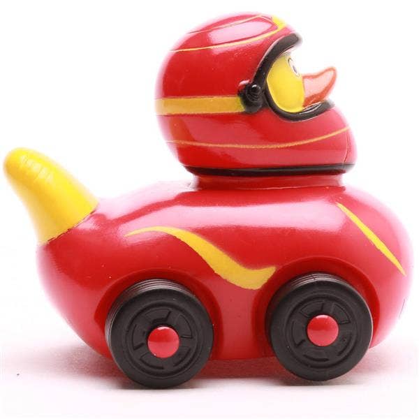 Duckshop Red Ducks on Wheels Rubber Duck