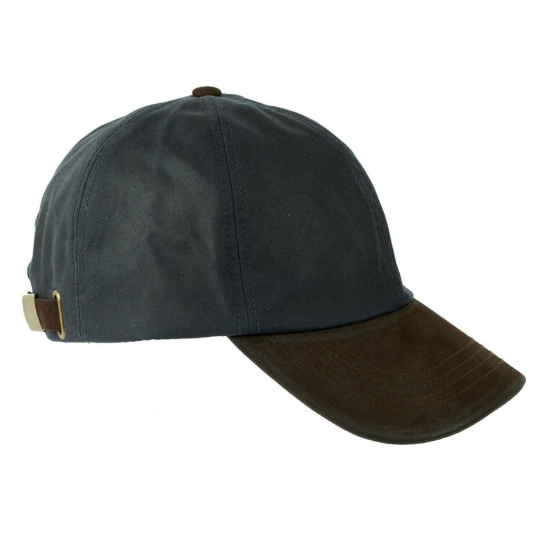 Heather Hats Hamilton Wax/Leather Baseball Cap