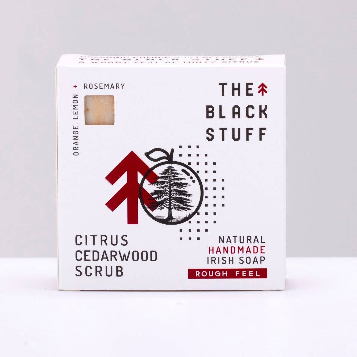 The Black Stuff Citrus Cedarwood Scrub