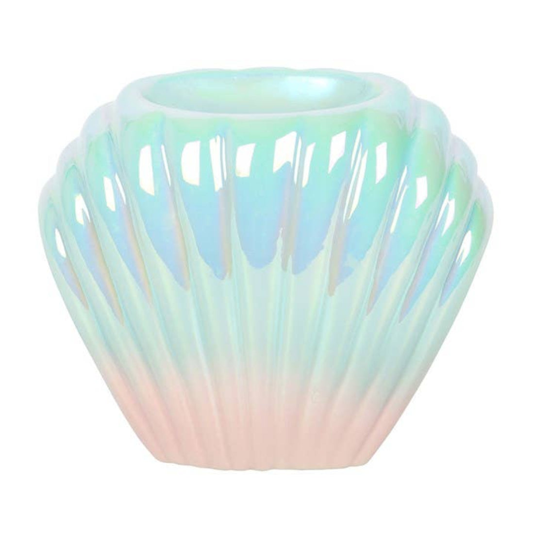Something Different Iridescent Shell Coastal Oil Burner