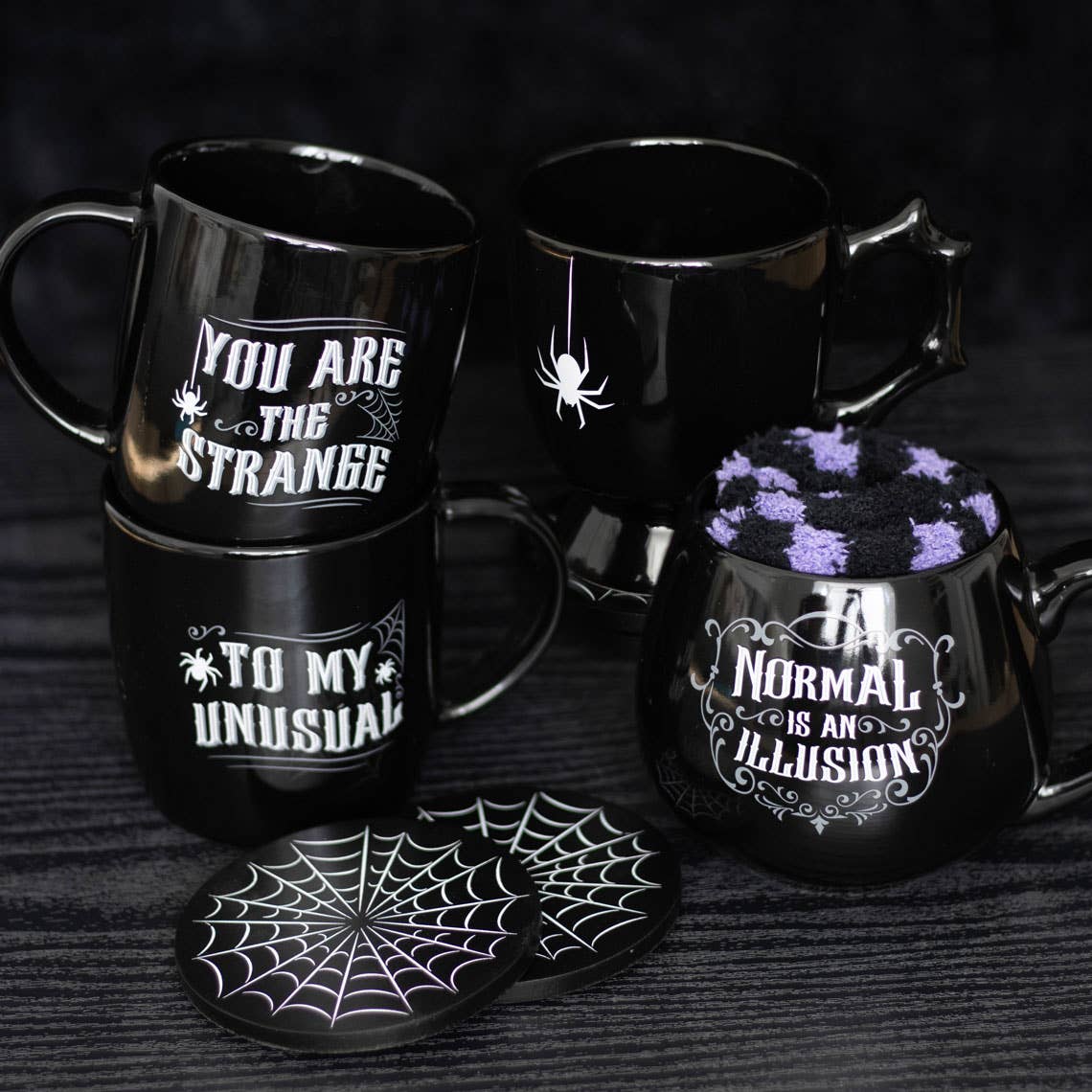 SD Black Spider Teacup