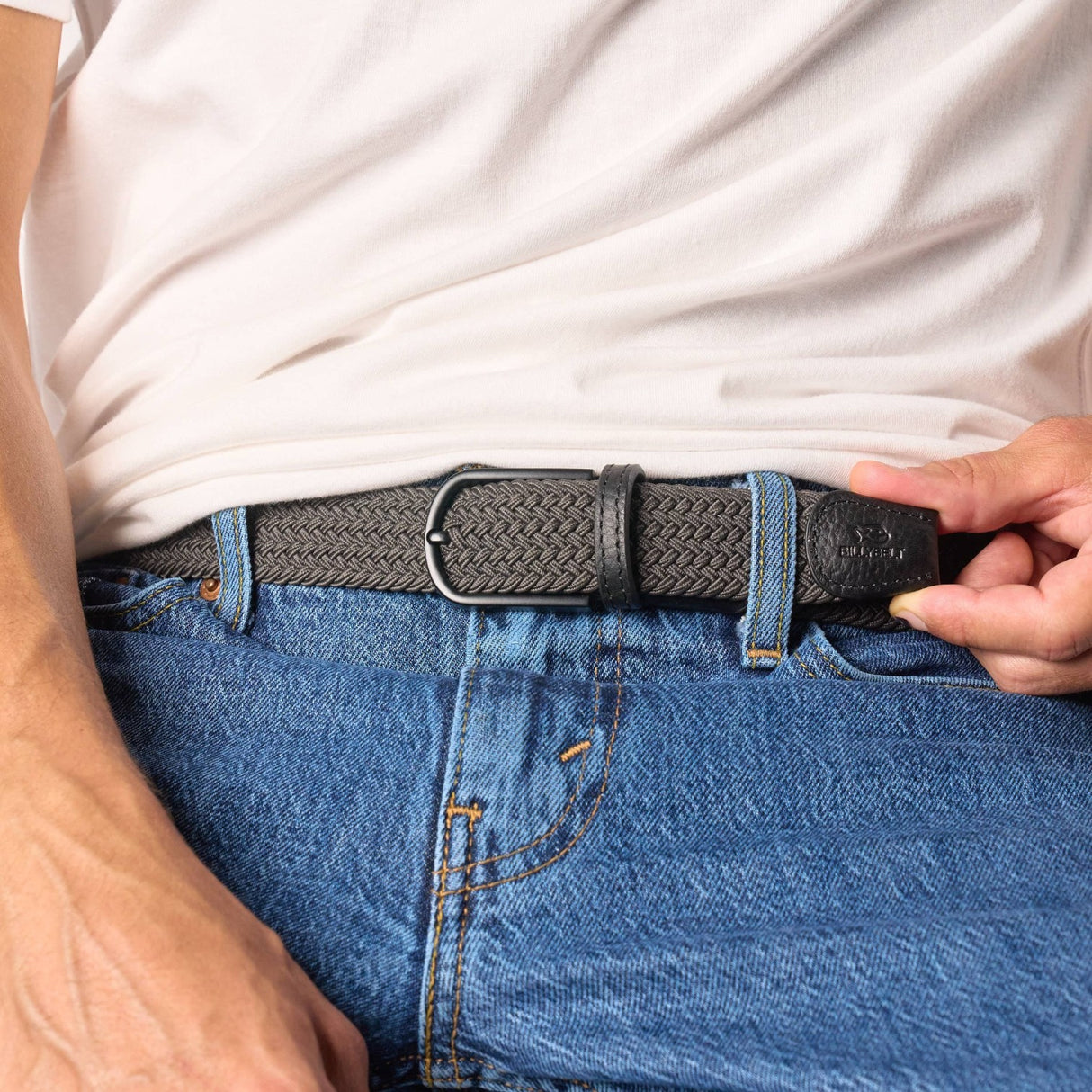 Billy Belt Anthracite Grey Belt