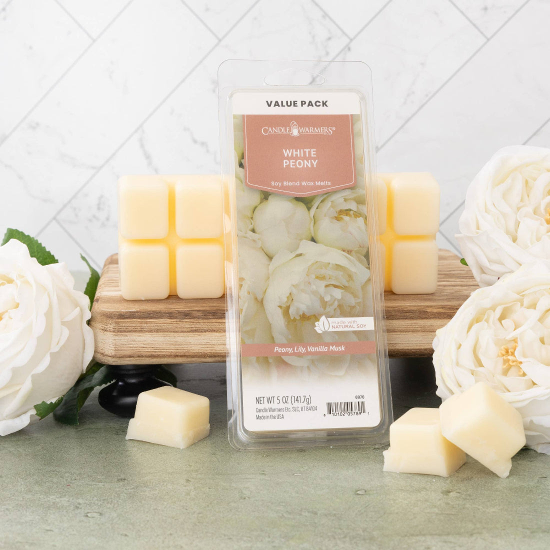 Candle Warmers White Peony Wax Melt 140g