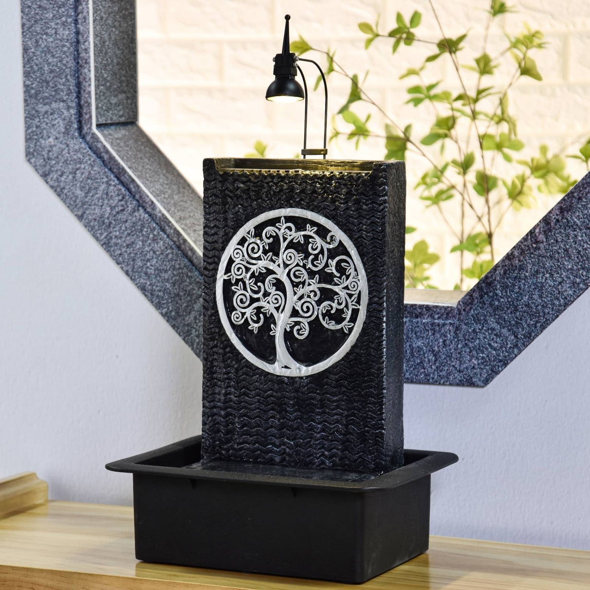Zen Aroma Tree of Life Indoor Fountain