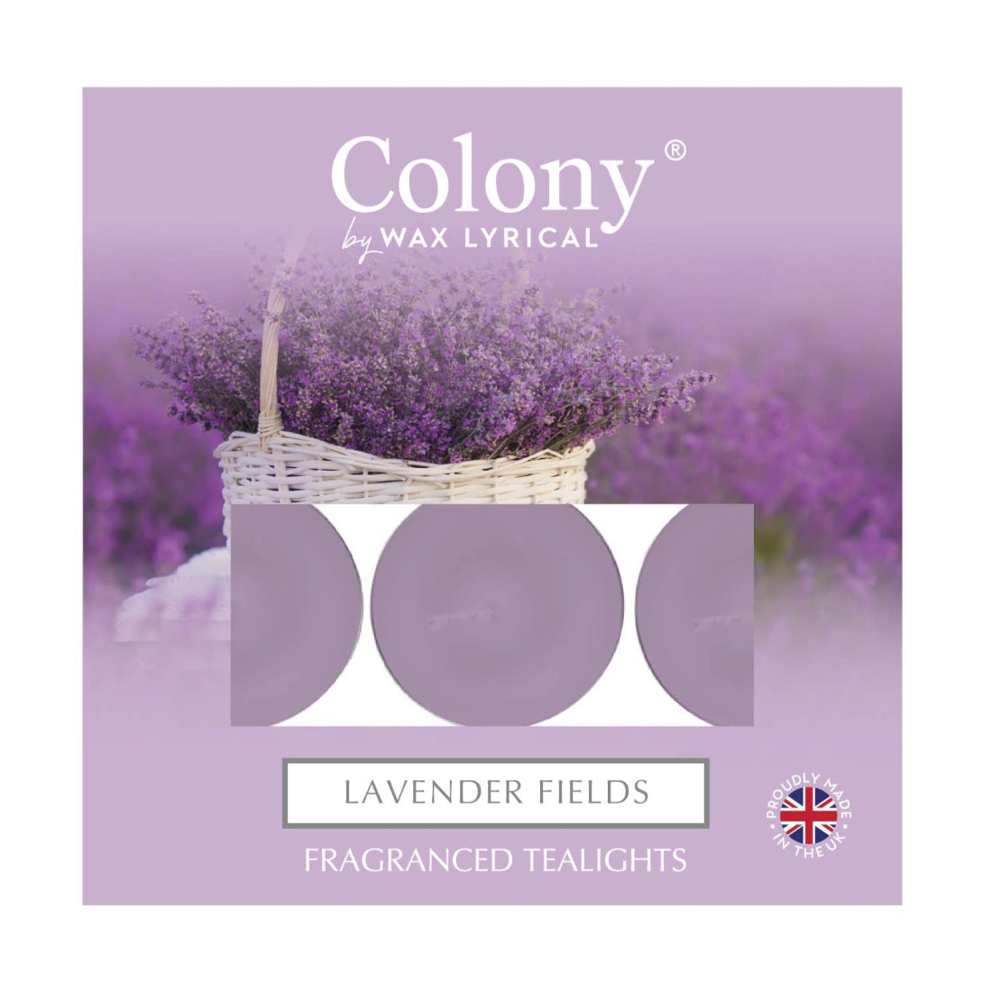 Colony, Lavender Fields Pack of 9 Tealights