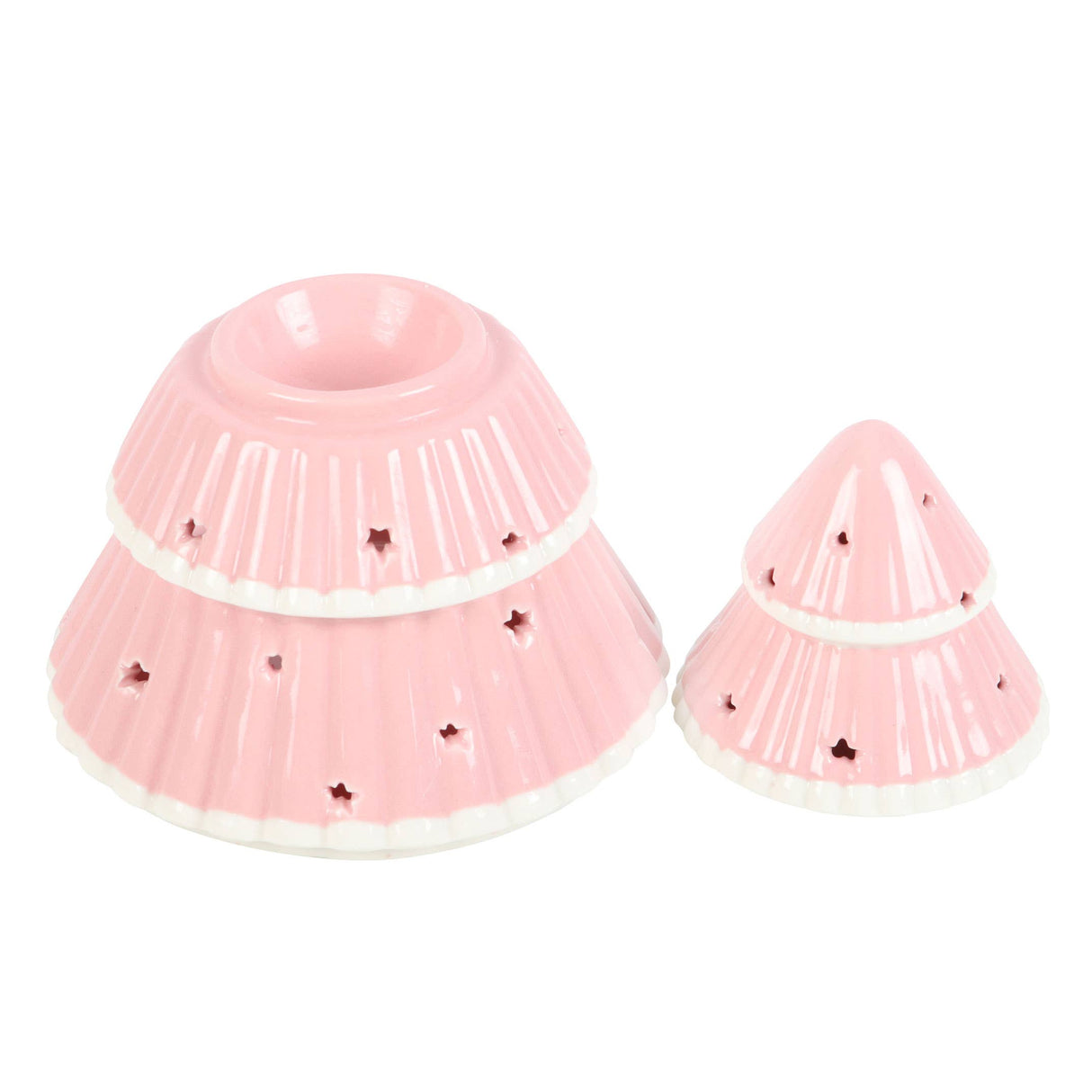 Something Different Pink Christmas Tree Oil Burner