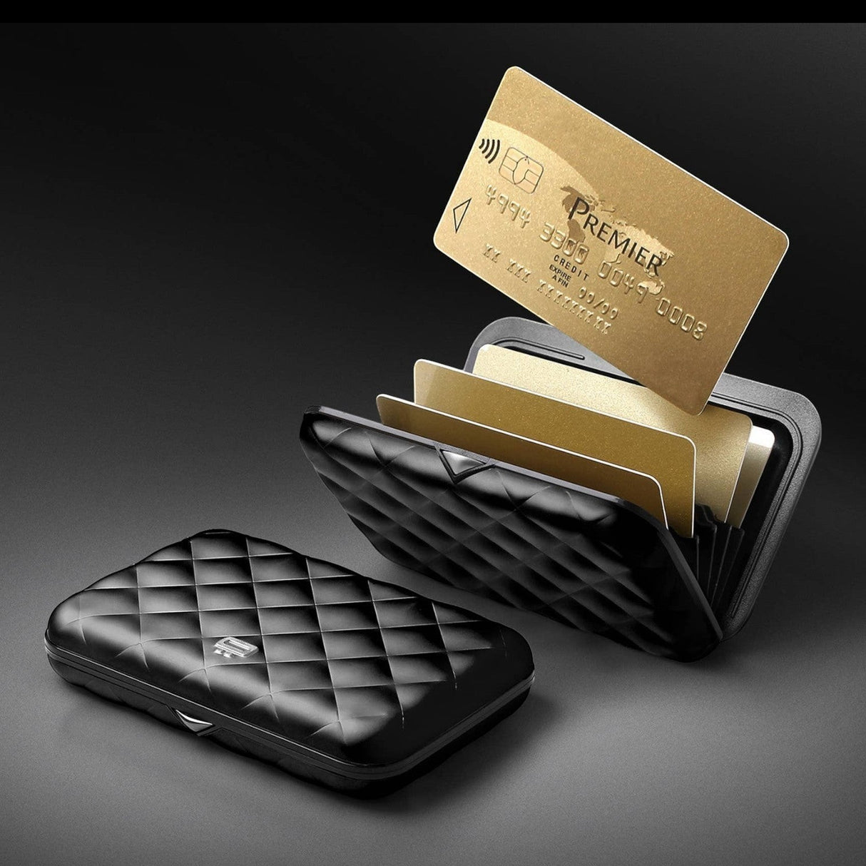 ÖGON Design Helsinki Aluminum Card Holder