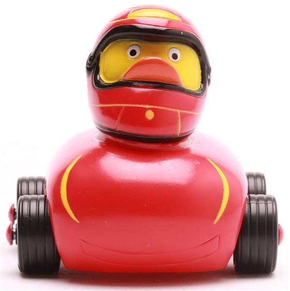 Duckshop Red Ducks on Wheels Rubber Duck