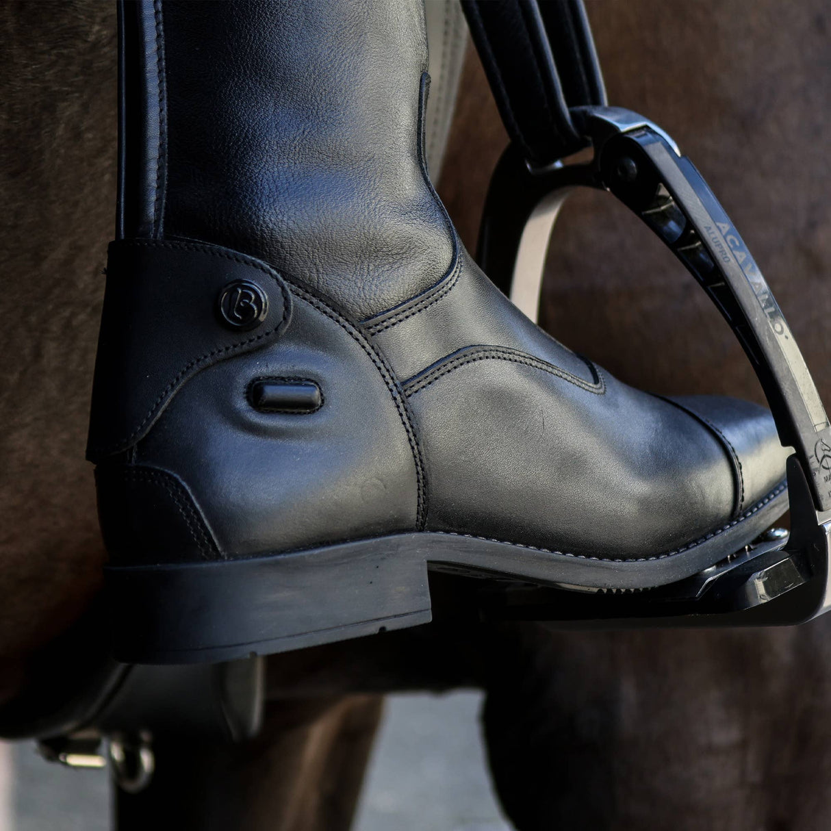 Casperia V2 Long Plain Front Riding Boots