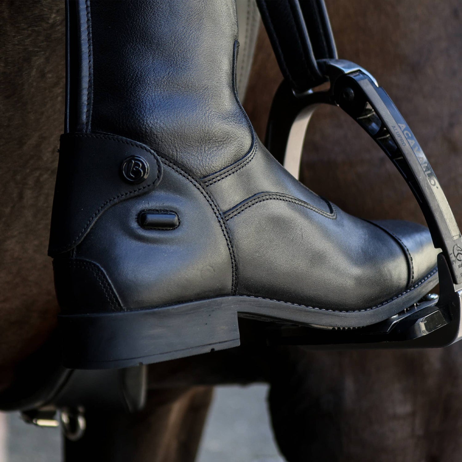 Casperia V2 Long Plain Front Riding Boots