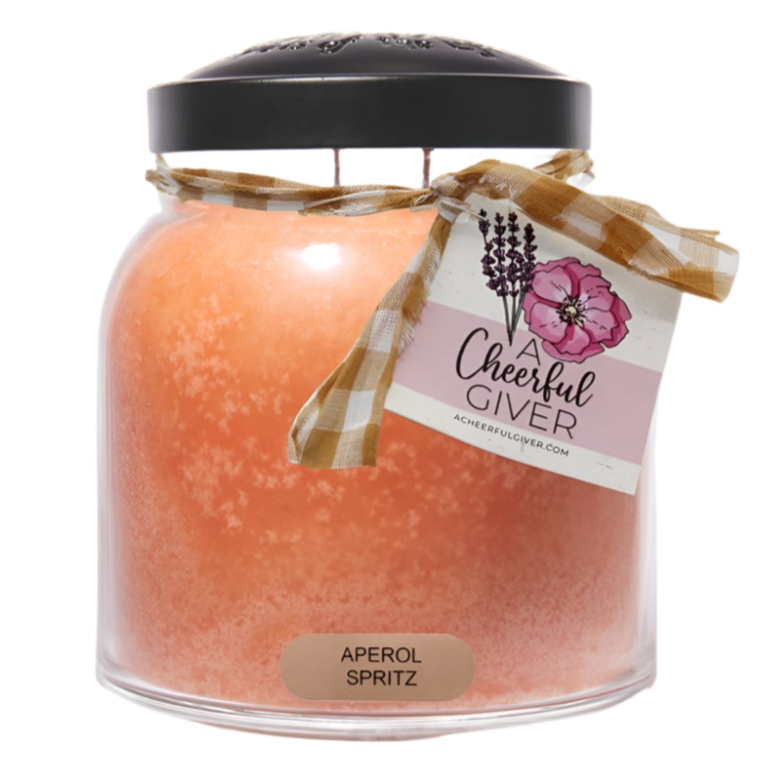 Cheerful Candle Aperol Spritz Candle