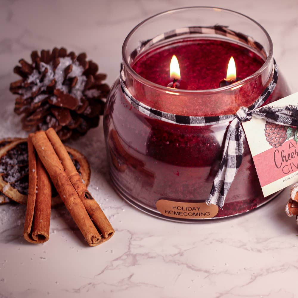 Cheerful Candle Holiday Homecoming Candle