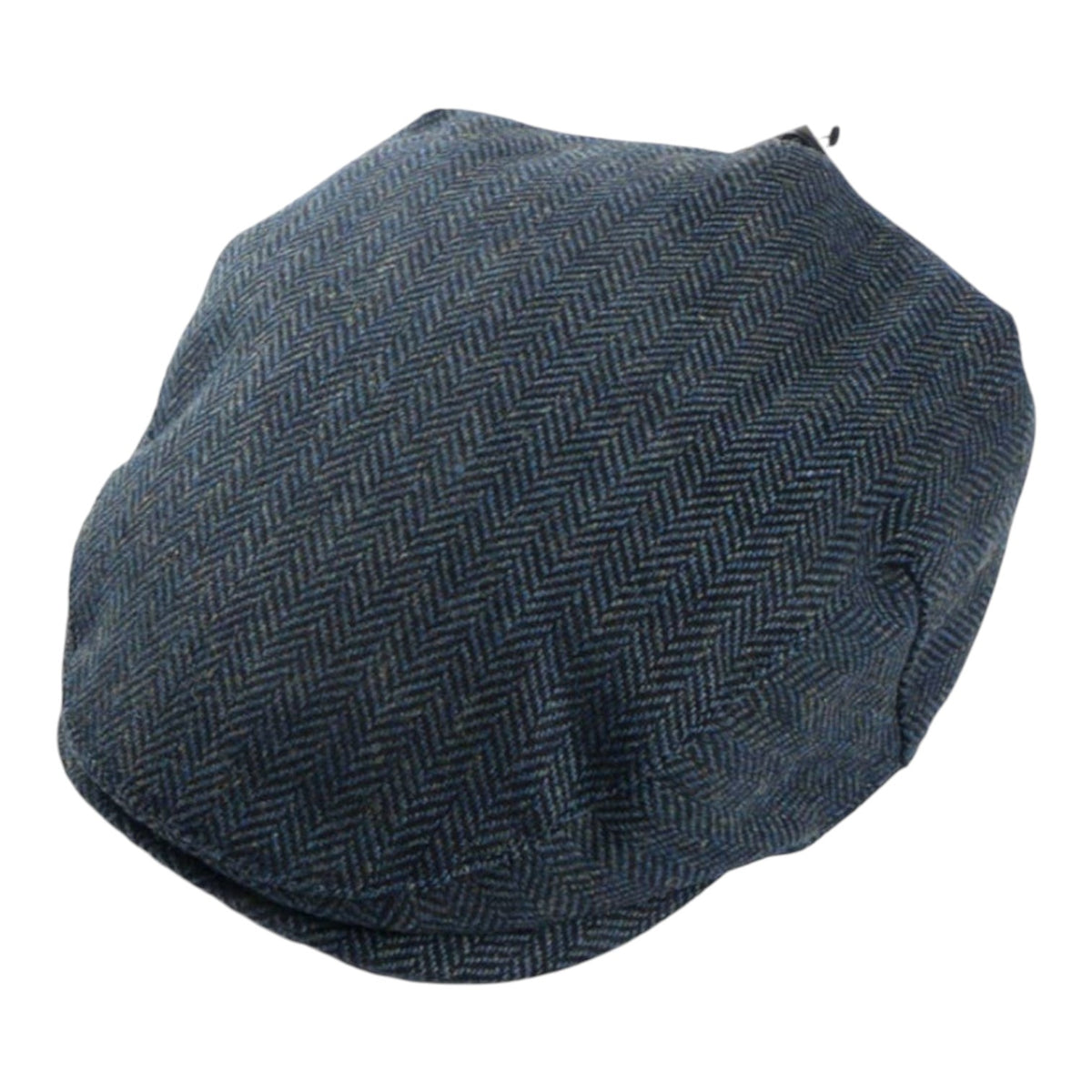 Boru Tweed Cap Blue Herringbone