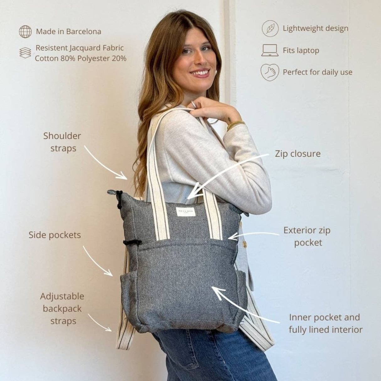 De La Mur Sinay Backpack Bag