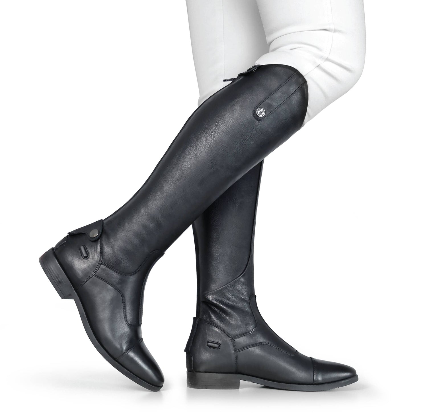 Casperia V2 Long Plain Front Riding Boots