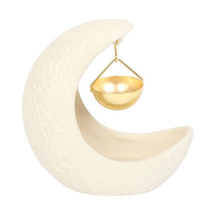 Something Different Wholesale - Crescent Moon Hanging Oil Burner