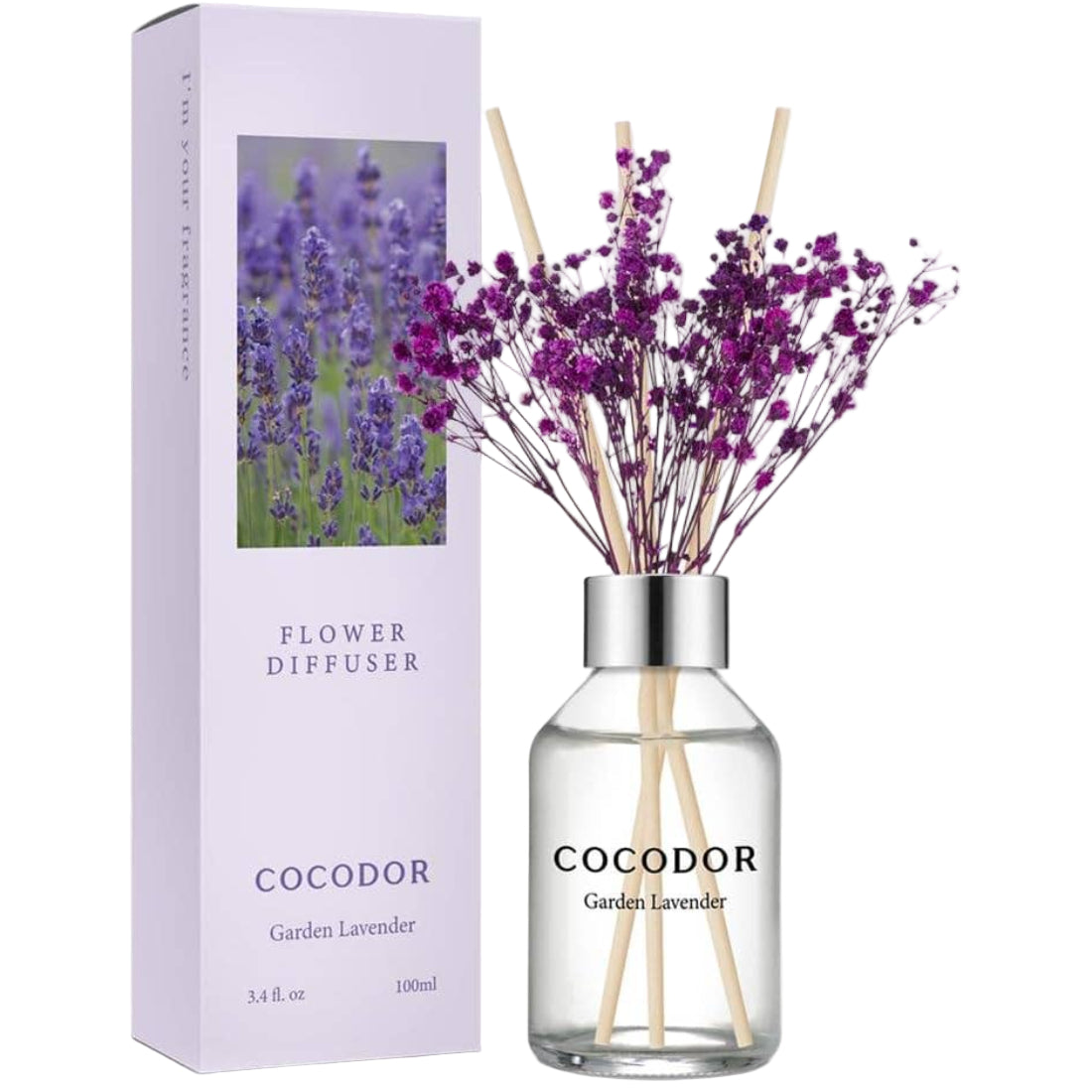 Cocodor Garden Lavender Reed Diffuser 100ml