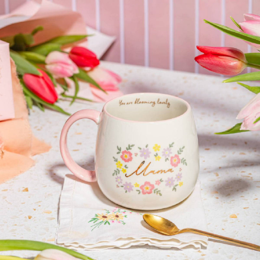 Sass & Belle Mama You Are Blooming Lovely Mug