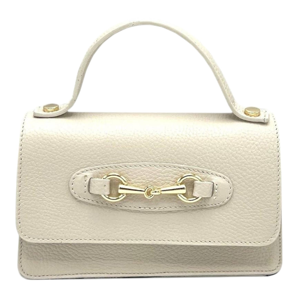 Suie Valentini Leather Handbag with Chain
