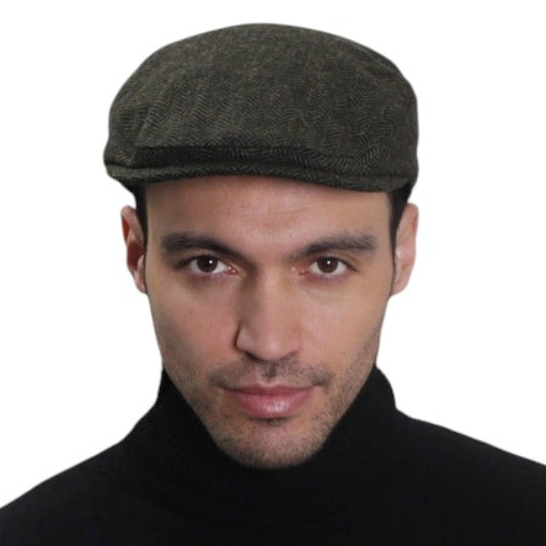Boru Tweed Traditional Tweed Cap Green