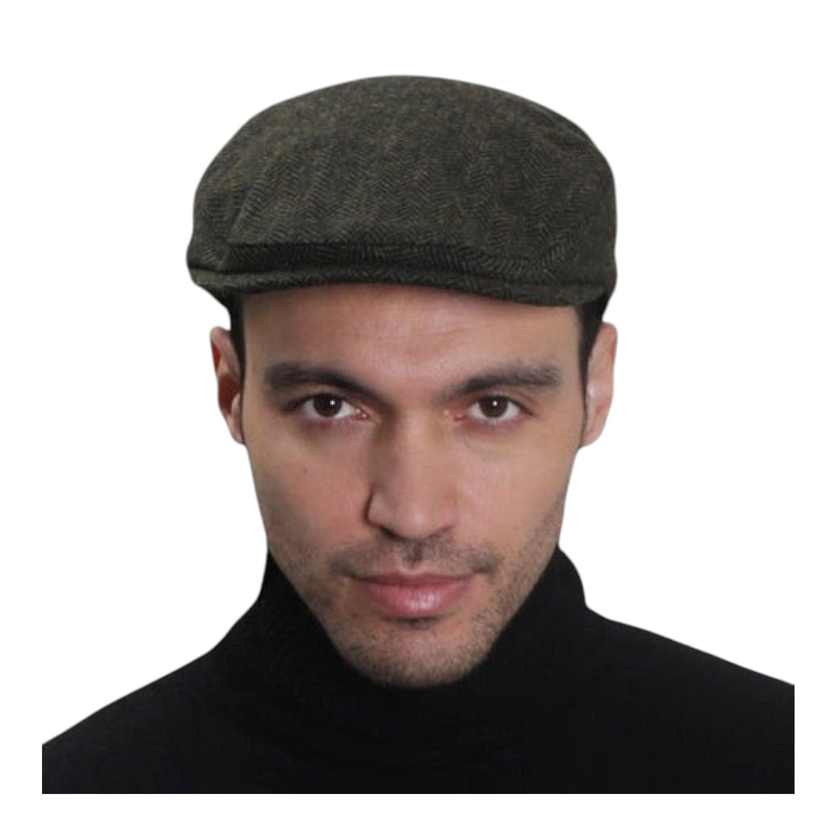 Boru Tweed Traditional Tweed Cap Green