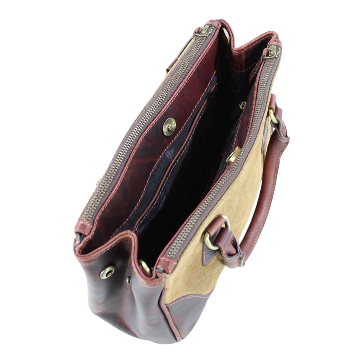 Grays 1922 Jodie Handbag Brown and Suede