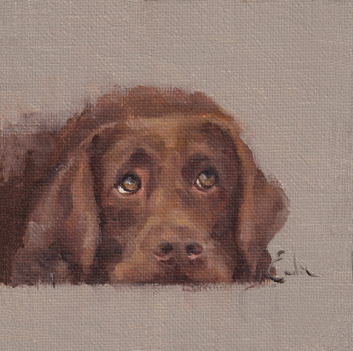 Emeline Watchorn Chocolate Greeting Card