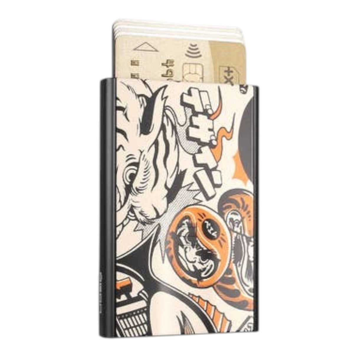 Slider Automatic Aluminum Card Holder