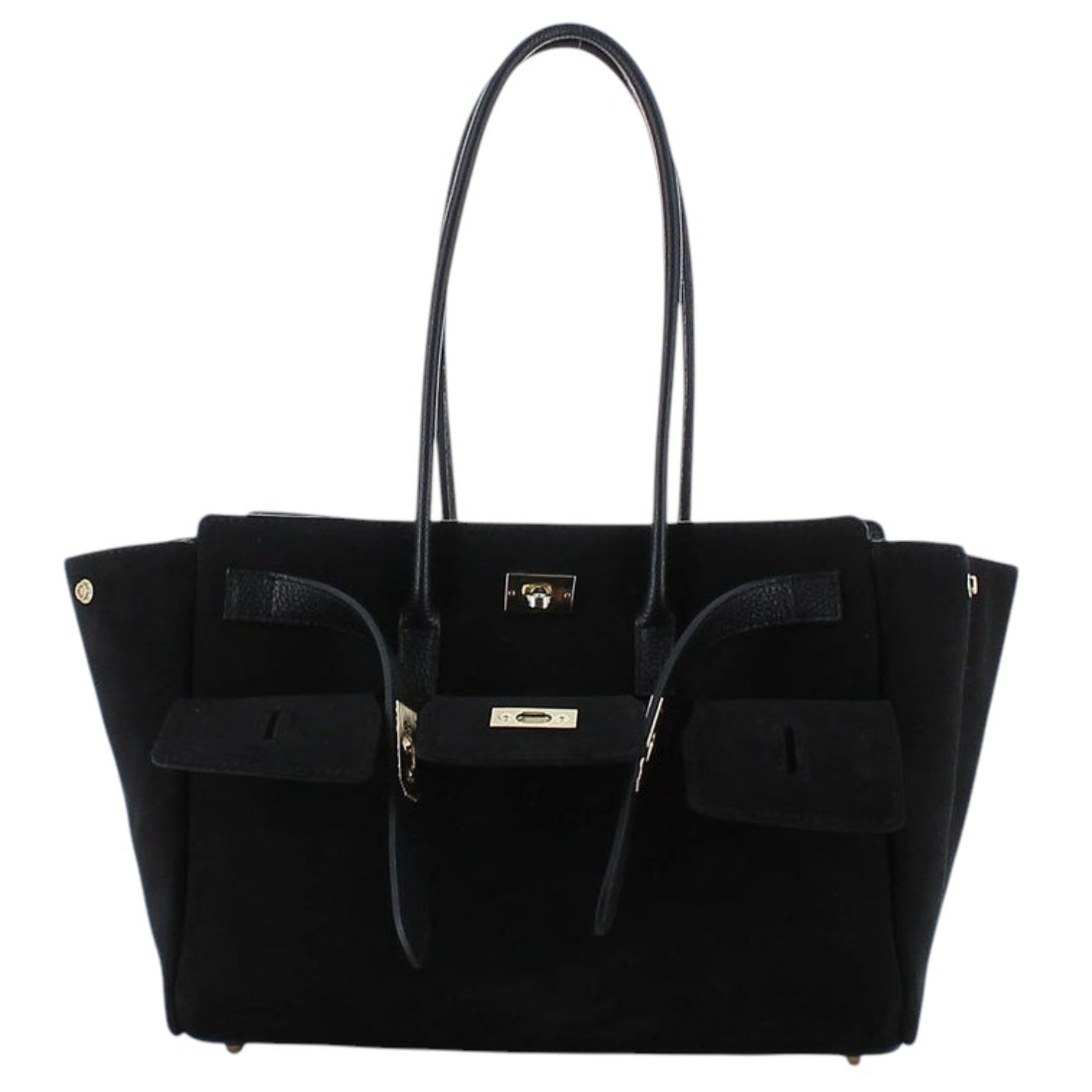 Marina Galanti Large Leather Shoulder Bag