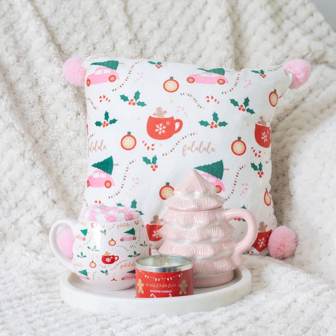 SD Pink Tree Shaped Mug
