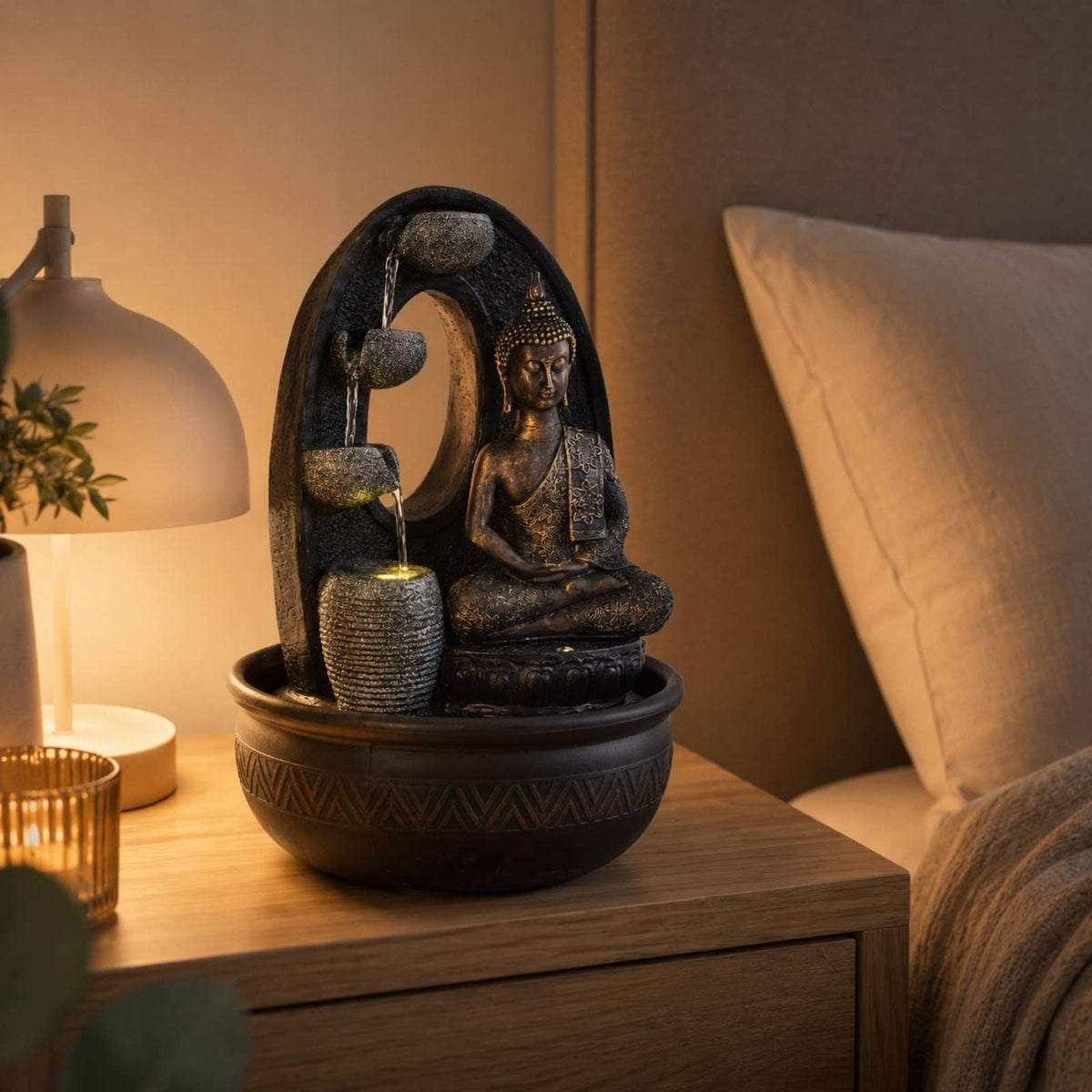 Zen Aroma Buddha Fountain Harmony