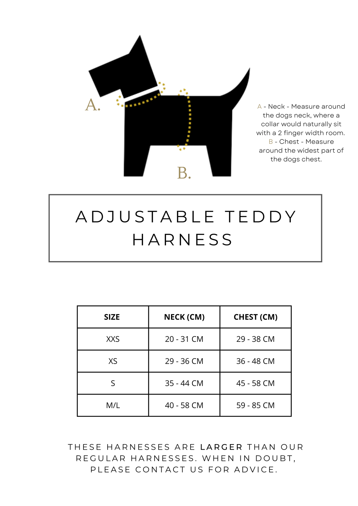 Harness Teddy Collection- Sage Green