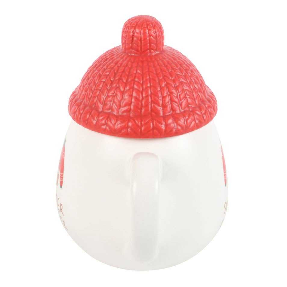 Something Different Sweater Weather Lidded Mug