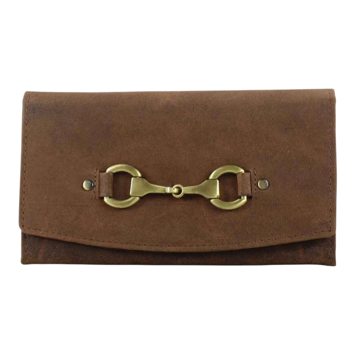 Grays 1922 Sadie Purse with Snaffle in Hunter Leather