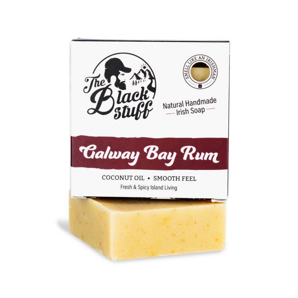 The Black Stuff Galway Bay Rum Soap