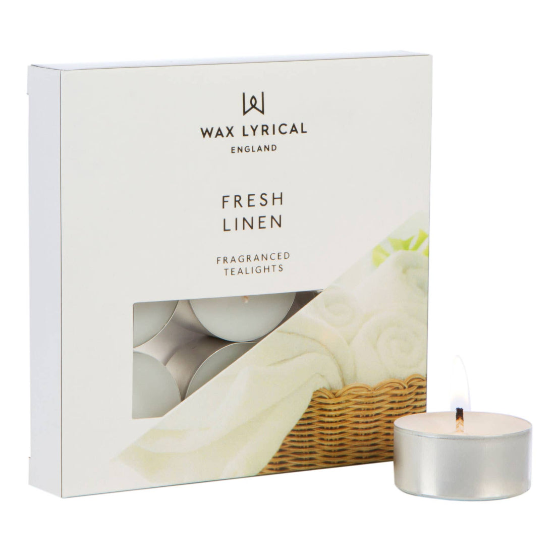 Wax Lyrical Fresh Linen Tealights