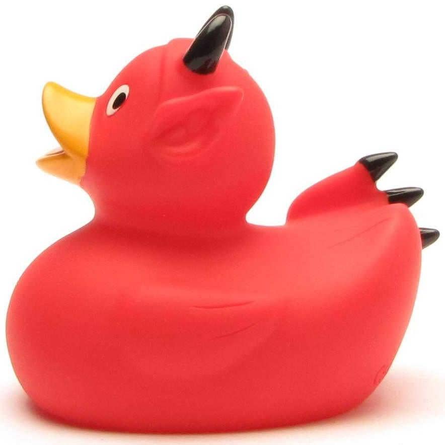Duckshop Red Devil Rubber Duck