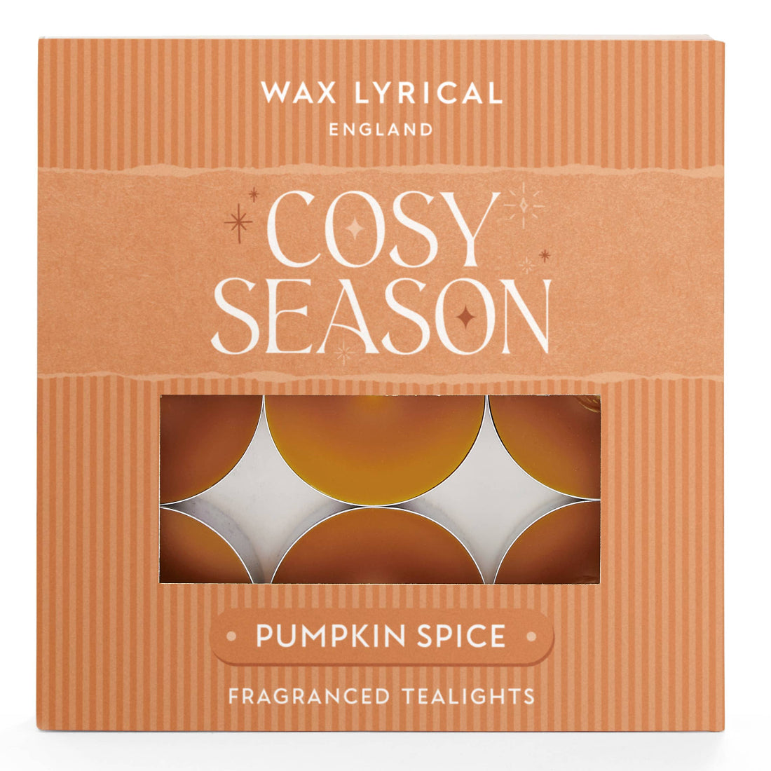 Wax Lyrical Cosy Season Pumpkin Season Tealights