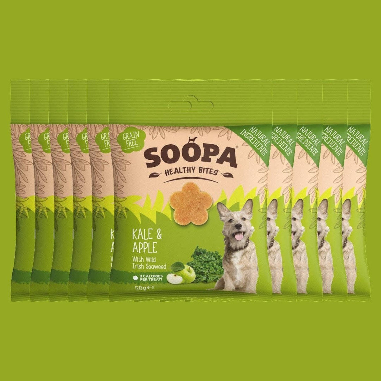 Soopa Kale & Apple Dog Treats
