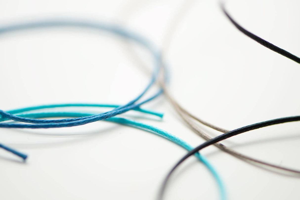 Talisman Silver Horseshoe Cord Bracelet