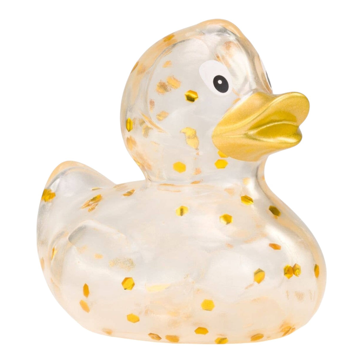 Fine Sparklegold Rubber Duck